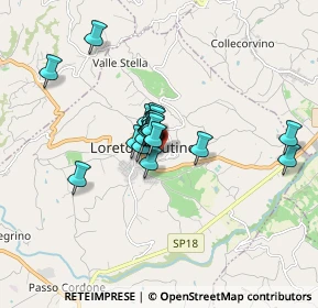 Mappa Salita S. Pietro, 65014 Loreto Aprutino PE, Italia (1.1555)