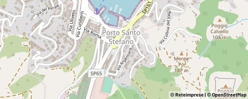 Mappa Monte Argentario