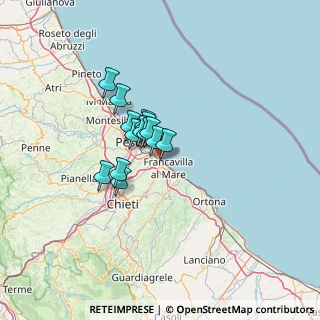 Mappa Viale Maiella, 66023 Francavilla al Mare CH, Italia (8.52286)