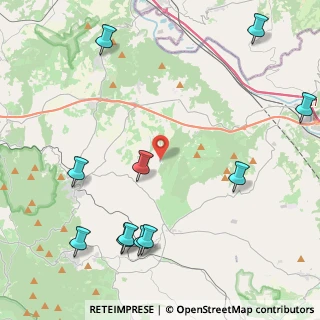 Mappa Strada del Bucone, 01038 Soriano nel Cimino VT, Italia (5.89455)