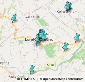Mappa Via Guglielmo Marconi, 65014 Loreto Aprutino PE, Italia (1.579)