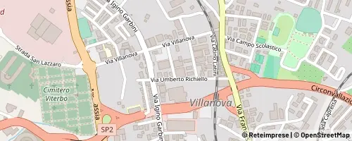 Mappa Viterbo