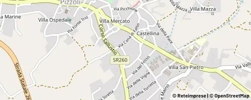 Mappa Pizzoli