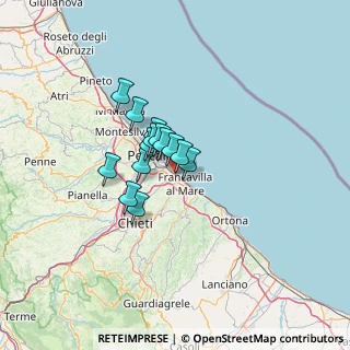 Mappa Via Canto Novo, 66023 Francavilla al Mare CH, Italia (8.20286)