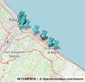 Mappa Via Canto Novo, 66023 Francavilla al Mare CH, Italia (4.1015)