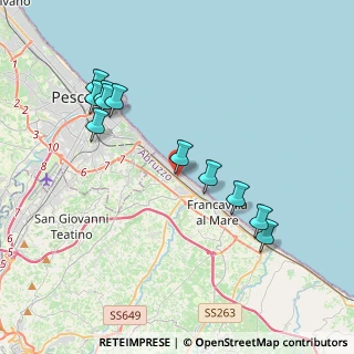 Mappa Via Canto Novo, 66023 Francavilla al Mare CH, Italia (4.22273)