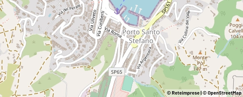 Mappa Monte Argentario