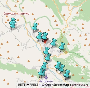 Mappa Via della Caserma, 67017 Pizzoli AQ, Italia (4.19)