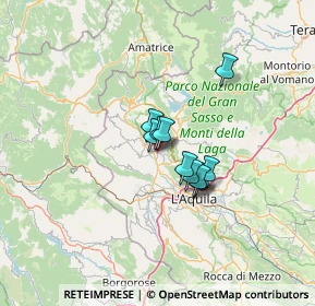 Mappa Via della Caserma, 67017 Pizzoli AQ, Italia (8.27909)