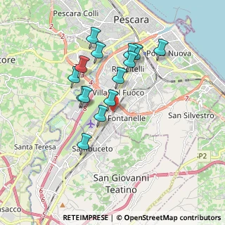 Mappa Via Acquatorbida, 65129 Pescara PE, Italia (1.69)