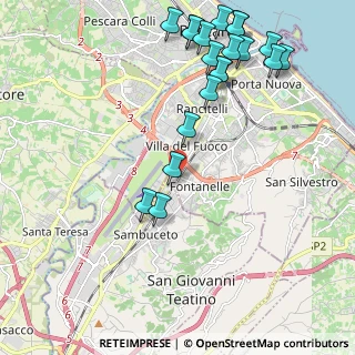 Mappa Via Acquatorbida, 65129 Pescara PE, Italia (2.691)