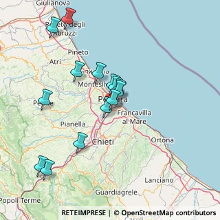 Mappa Via Acquatorbida, 65129 Pescara PE, Italia (14.95857)