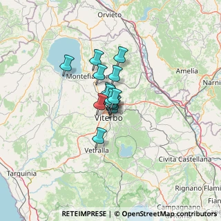 Mappa Via dei Tarquini, 01100 Viterbo VT, Italia (6.74357)