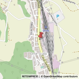 Mappa Corso Garibaldi, 83D, 01028 Orte, Viterbo (Lazio)