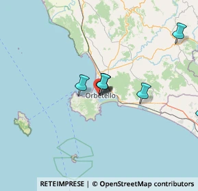 Mappa Via della Diga, 58015 Orbetello GR, Italia (28.2225)