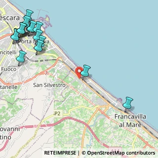 Mappa Via Gennaro Finamore, 66023 Francavilla al Mare CH, Italia (3.546)