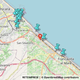 Mappa Via Gennaro Finamore, 66023 Francavilla al Mare CH, Italia (2.82333)