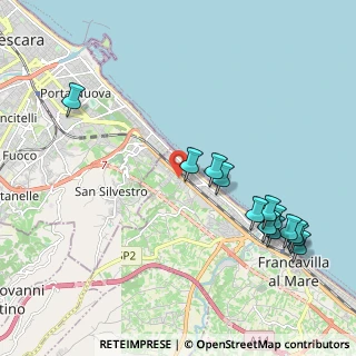 Mappa Via Gennaro Finamore, 66023 Francavilla al Mare CH, Italia (2.48308)