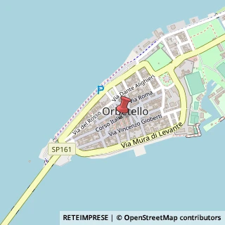 Mappa Corso Italia, 101, 58015 Orbetello, Grosseto (Toscana)