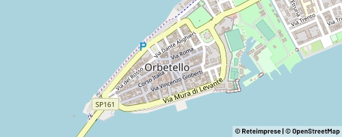 Mappa Orbetello