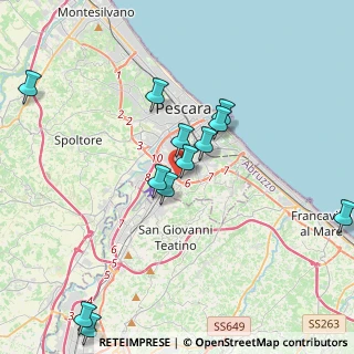 Mappa Strada Fosso Cavone, 65129 Pescara PE, Italia (4.315)