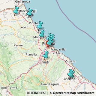 Mappa Strada Fosso Cavone, 65129 Pescara PE, Italia (14.75091)