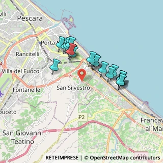 Mappa Strada Vicinale Colle Breccia, 65129 Pescara PE, Italia (1.563)