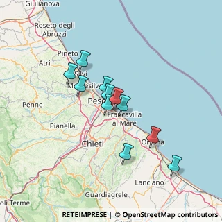 Mappa Strada Vicinale Colle Breccia, 65129 Pescara PE, Italia (11.24636)