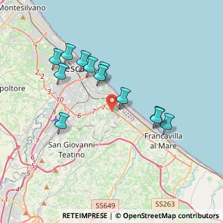 Mappa Strada Provinciale per Pescara - S. Silvestro, 65129 Pescara PE, Italia (3.78417)