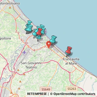 Mappa Strada Vicinale Colle Breccia, 65129 Pescara PE, Italia (3.30643)
