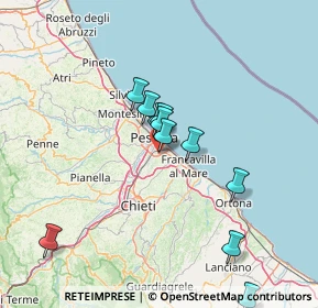 Mappa Str. Colle S. Donato, 65129 Pescara PE, Italia (13.32636)