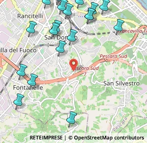 Mappa Str. Colle S. Donato, 65129 Pescara PE, Italia (1.4715)