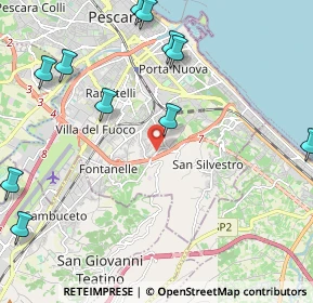 Mappa Str. Colle S. Donato, 65129 Pescara PE, Italia (2.89818)