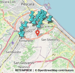 Mappa Str. Colle S. Donato, 65129 Pescara PE, Italia (1.6545)