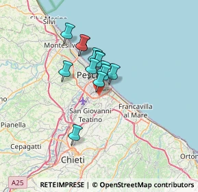 Mappa Str. Colle S. Donato, 65129 Pescara PE, Italia (4.84077)