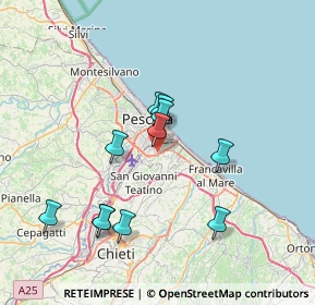 Mappa Str. Colle S. Donato, 65129 Pescara PE, Italia (6.99818)