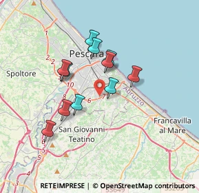 Mappa Str. Colle S. Donato, 65129 Pescara PE, Italia (3.01182)