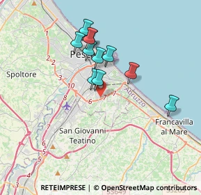 Mappa Str. Colle S. Donato, 65129 Pescara PE, Italia (3.14636)