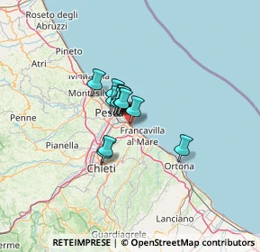 Mappa Via Alessandro Cicognini, 66023 Francavilla al Mare CH, Italia (6.94615)