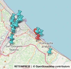 Mappa Piazza Ionio, 66023 Francavilla al Mare CH, Italia (4.75833)