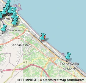 Mappa Piazza Ionio, 66023 Francavilla al Mare CH, Italia (3.8345)