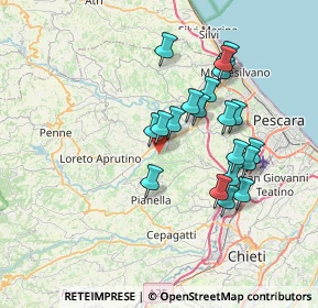 Mappa SP 59, 65010 Collecorvino PE, Italia (6.8385)