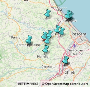 Mappa SP 59, 65010 Collecorvino PE, Italia (7.82889)
