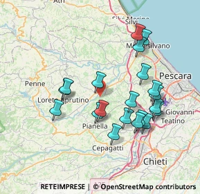 Mappa SP 59, 65010 Collecorvino PE, Italia (7.3825)