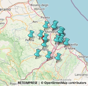 Mappa SP 59, 65010 Collecorvino PE, Italia (10.54588)