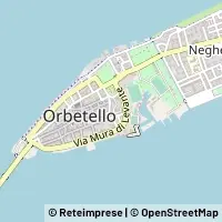 Karte Orbetello