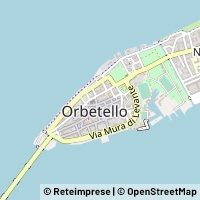 Mapa Orbetello
