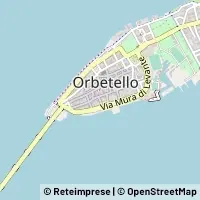 Mapa Orbetello