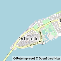 Mapa Orbetello