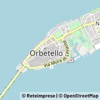 Kaart Orbetello